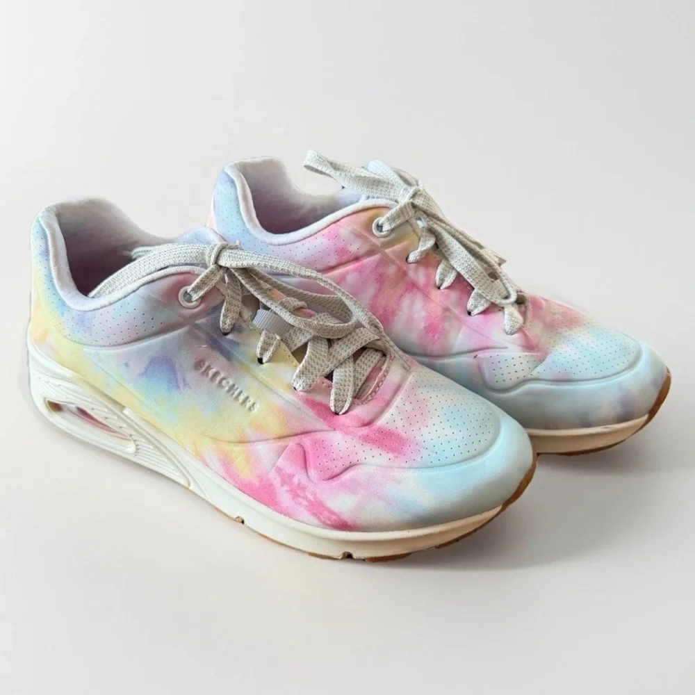 Skechers‎ Women's Uno Stand on Air Sneakers Tie Dye Size 6.5